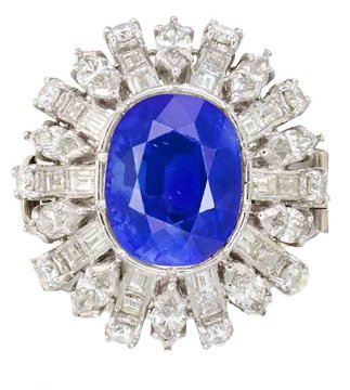 Kashmir Sapphire And Diamond Ring as well as ruby ring