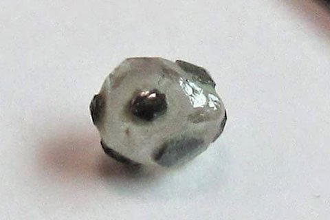 soccer ball shaped diamond