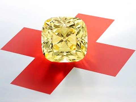 Red Cross diamond